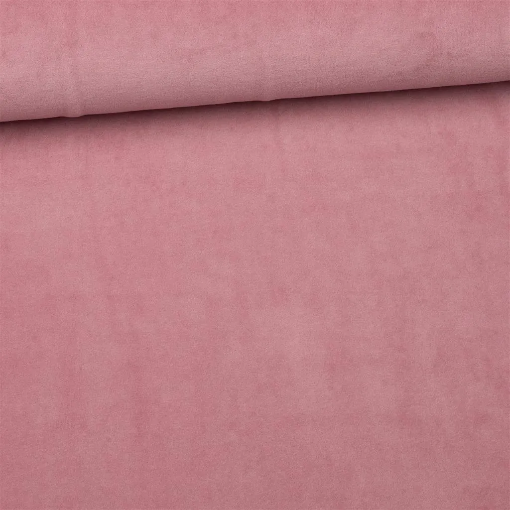 Nickyvelours in oud roze van Eva Mouton